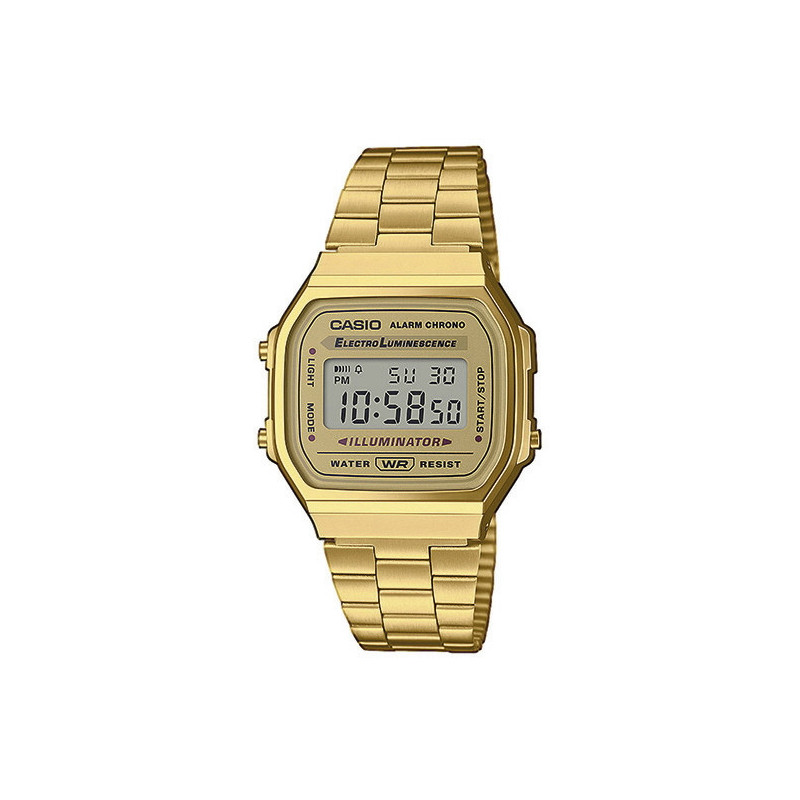 RELOJ CASIO DORADO VINTAGE - A168WG-9EF