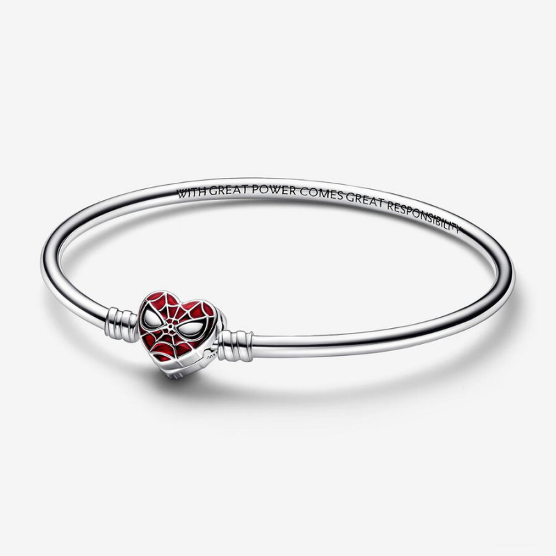 PULSERA PANDORA SPIDER-MAN RIGIDA - 592324C01-21