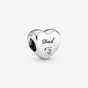 Abalorio Pandora corazón Papa - 796458CZ