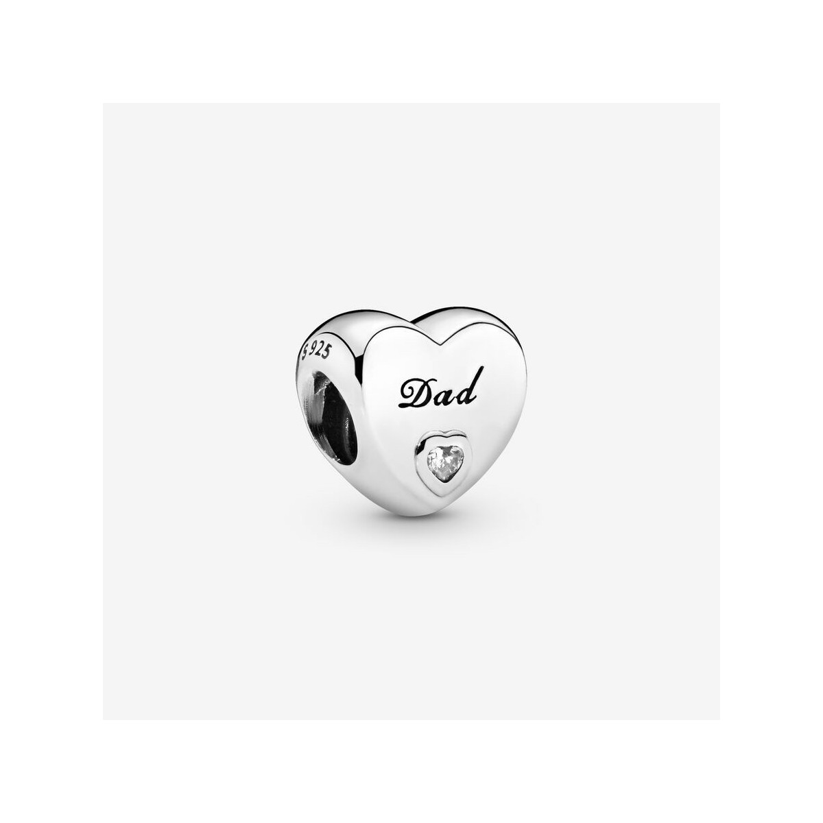Abalorio Pandora corazón Papa - 796458CZ