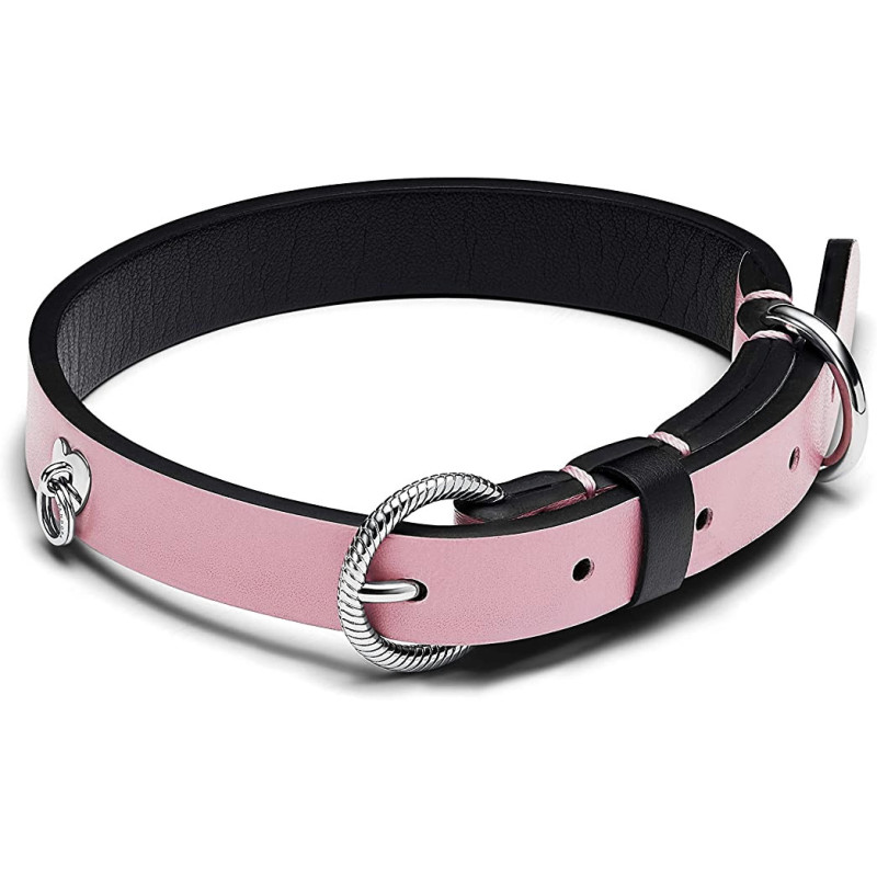 COLLAR MASCOTA ROSA PANDORA - 310062C02-S