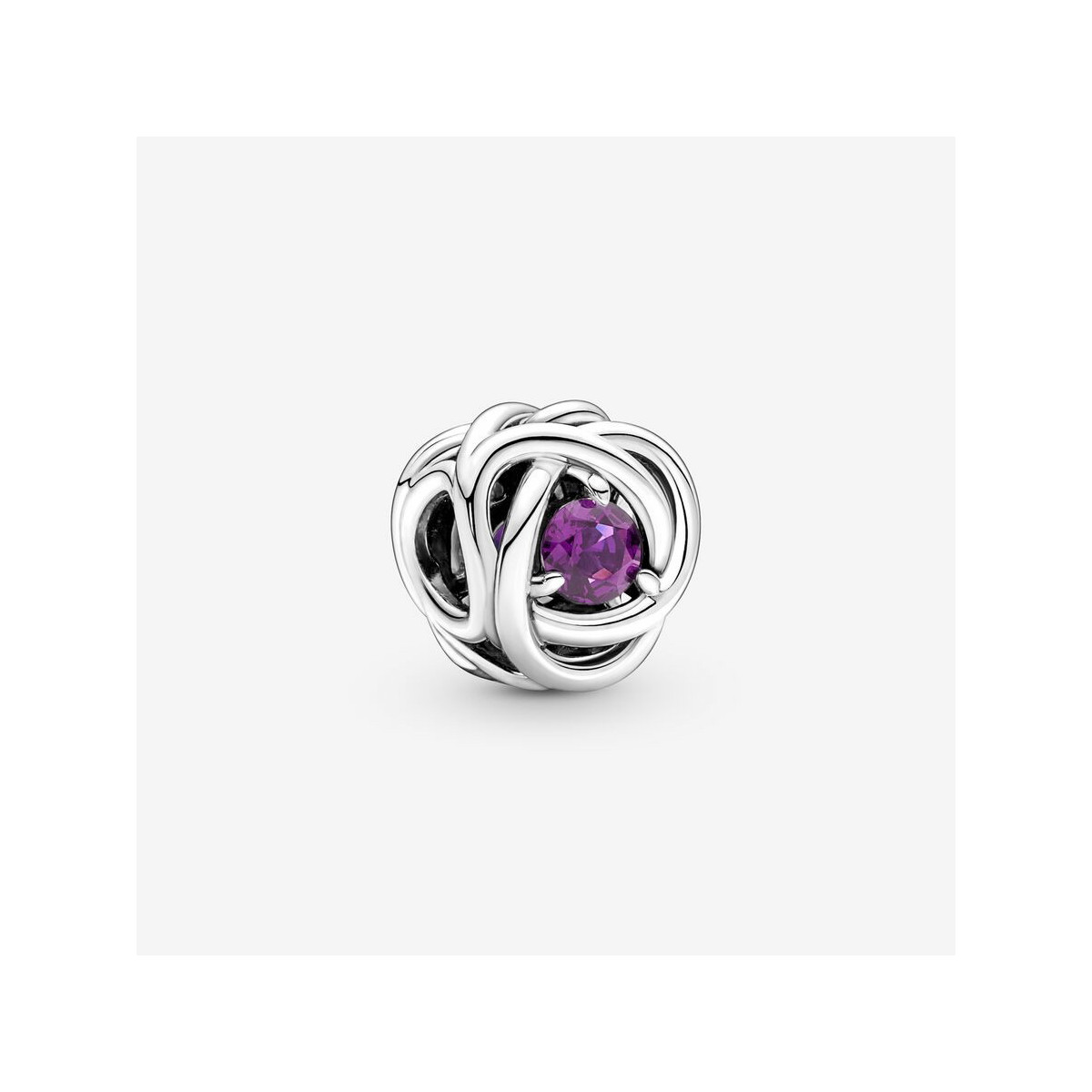 Abalorio Círculo Eternity Morado - 790065C02