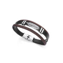 PULS ACERO PIEL NEGRA Y MARRON SR FN - 1471P01011