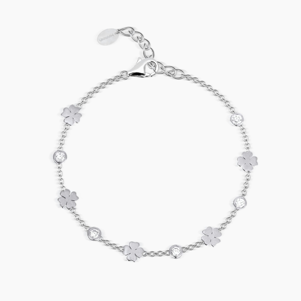 Pulsera plata Mabina muy afortunada - 533271