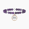 PULSERA KIDULT MAMA ERES UNICA  AMATISTA - ES732153