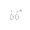 PENDIENTES PLATA SALVATORE OVALOS CIRCON - 112A0275