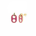 PENDIENTES PLATA CHAPADA SALVATORE - 151A0142