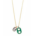 COLLAR PLATA CHAPADA CALABROTE SALVATORE - 151C0047