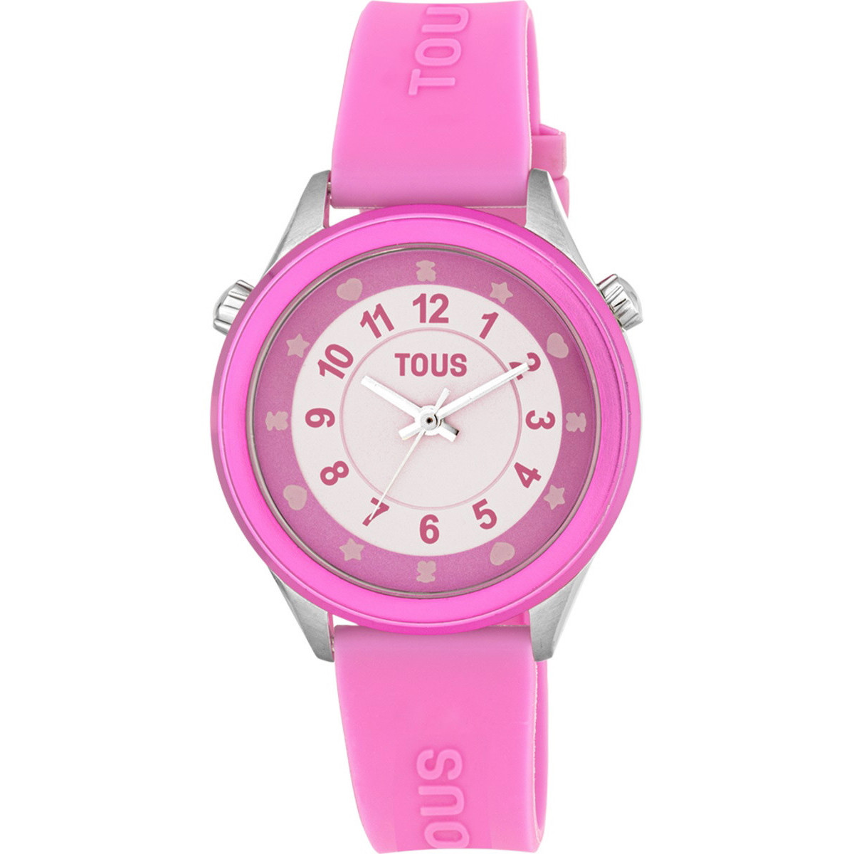 RELOJ TOUS MINI SELF TIME LILA CAUCHO - 200358050