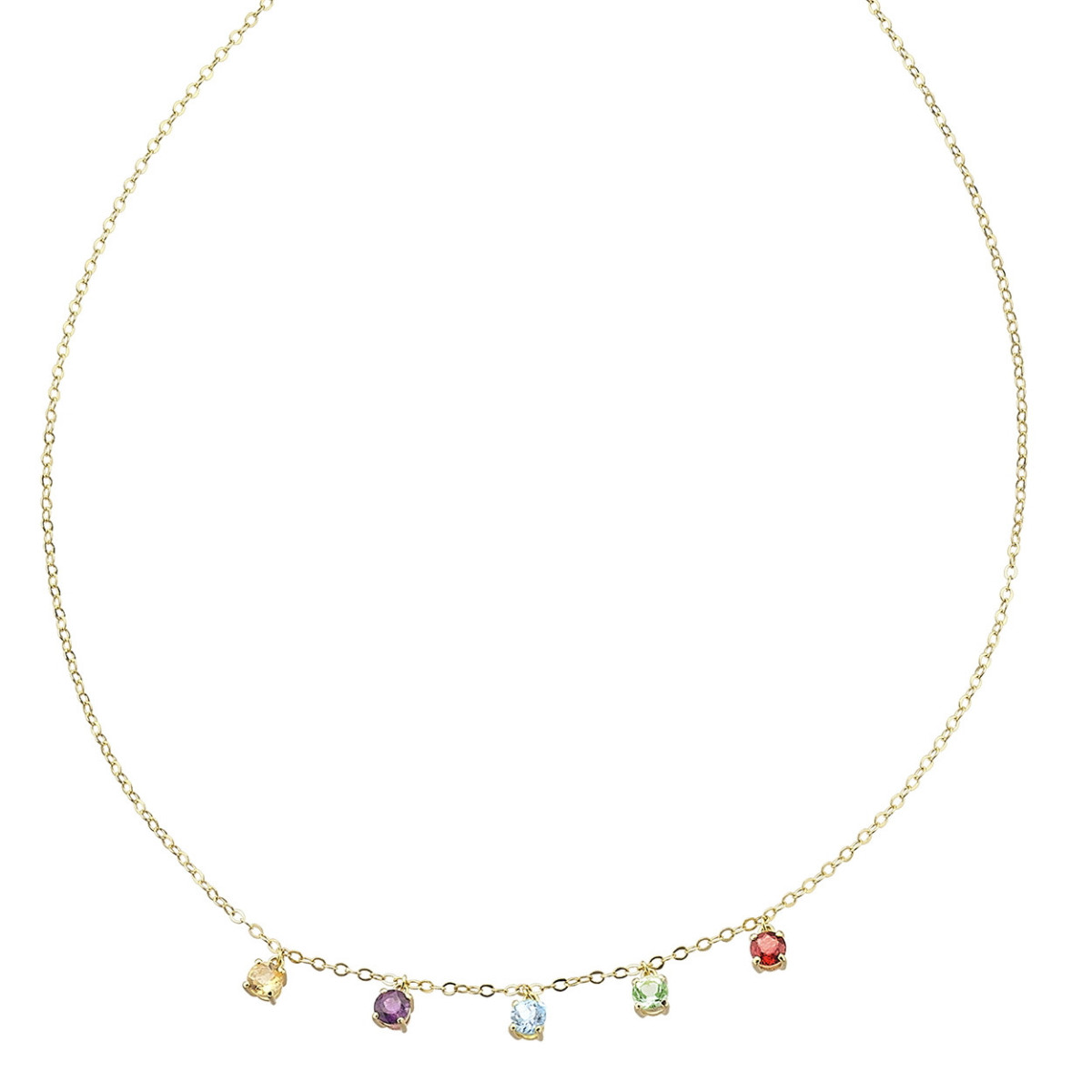 GARGANTILLA PLATA MELODIA COLORES PEDRO  - PD00509124