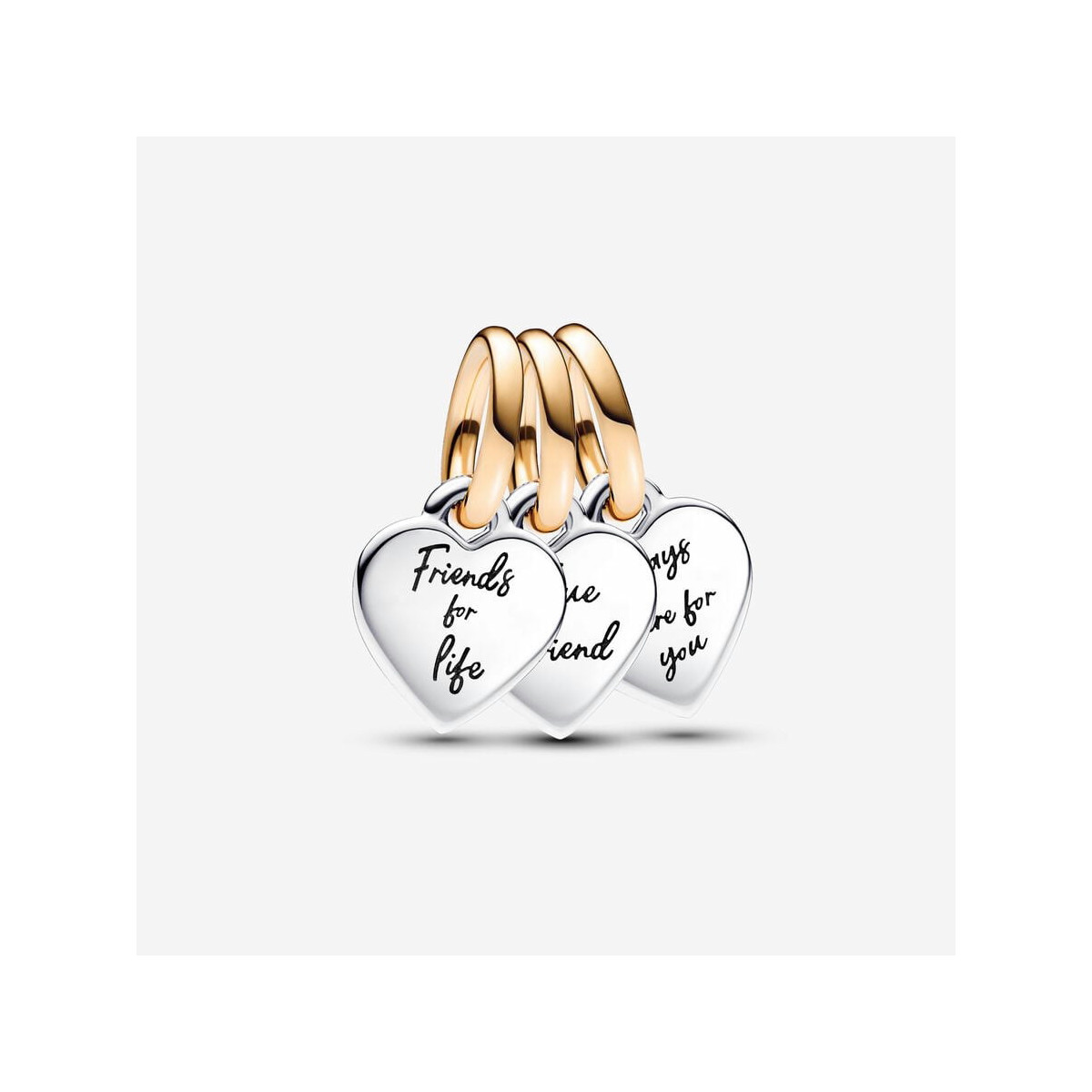 ABALORIO PANDORA AMIGAS TRIPLE CORAZONES - 762722C00