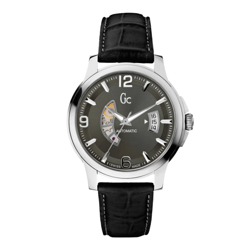 RELOJ GC AUTOMATICO PIEL - X84003G5S