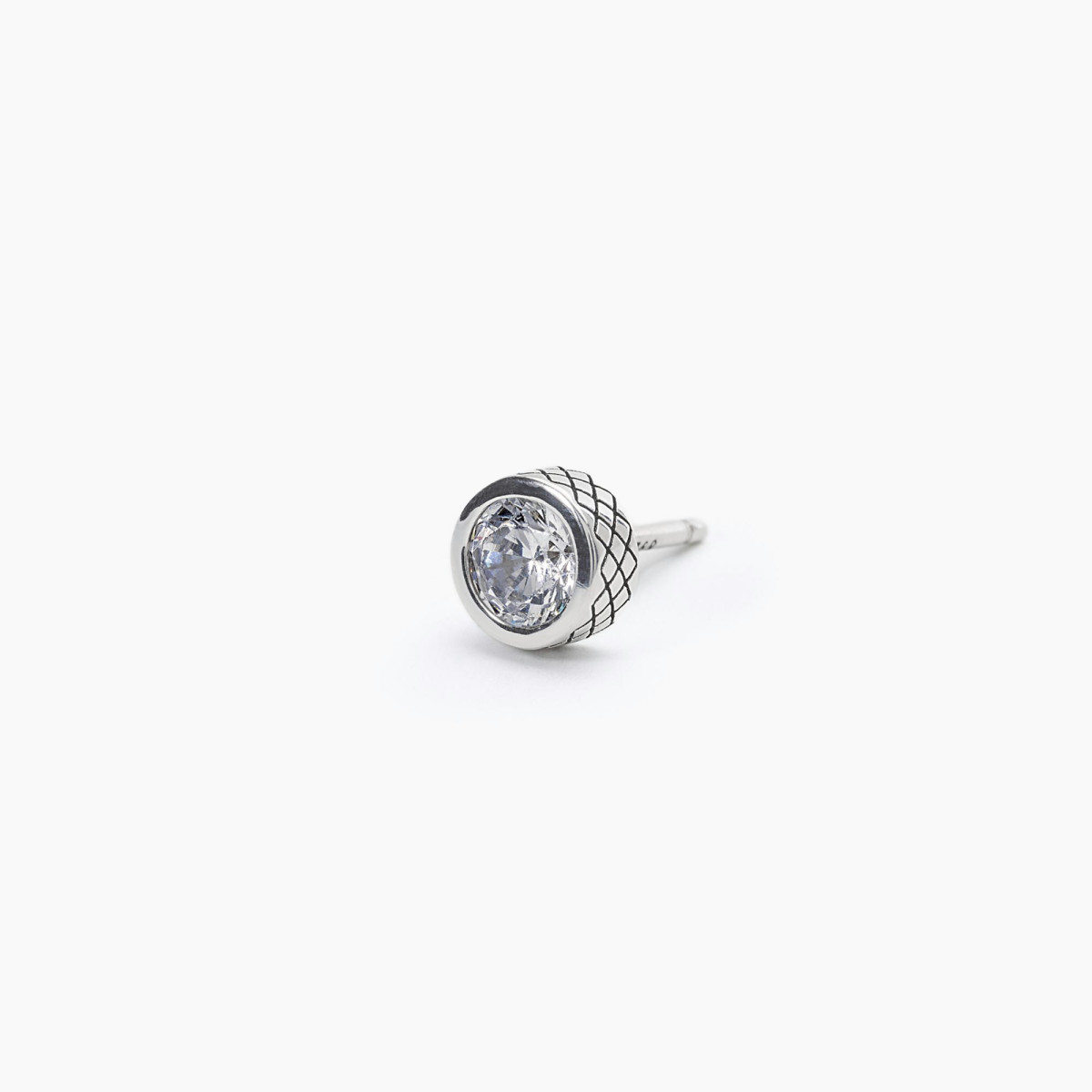1 PENDIENTE PLATA MABINA - 563524