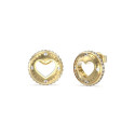 PENDIENTES GUESS ROLLING HEARTS GOLD - UBE03341JWYGTU