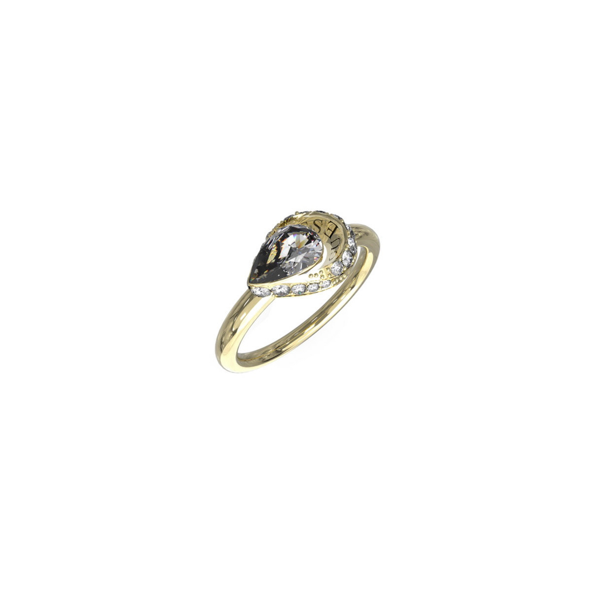 SORTIJA GUESS LOLLI POP ACERO DORADO - UBR03394JWYG52