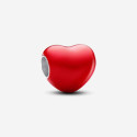 ABALORIO PANDORA CORAZON ROJO ESMALTE - 793087C01
