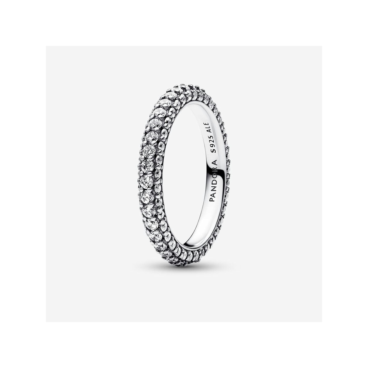 SORTIJA PLATA PANDORA CIRCONITAS - 192627C01-52