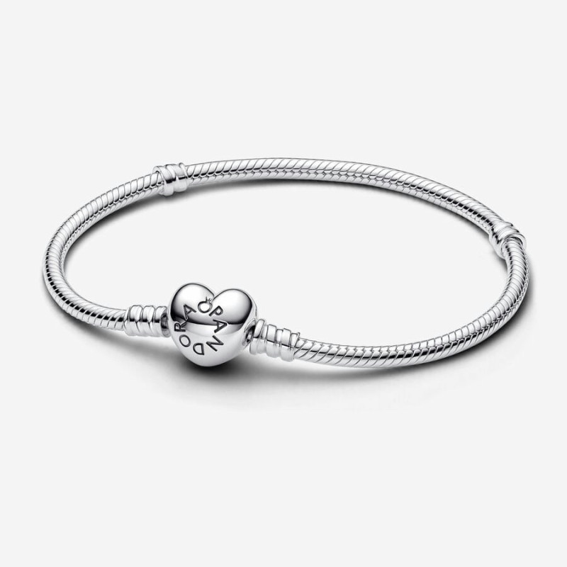 PULSERA PANDORA CIERRE CORAZON - 590719-18
