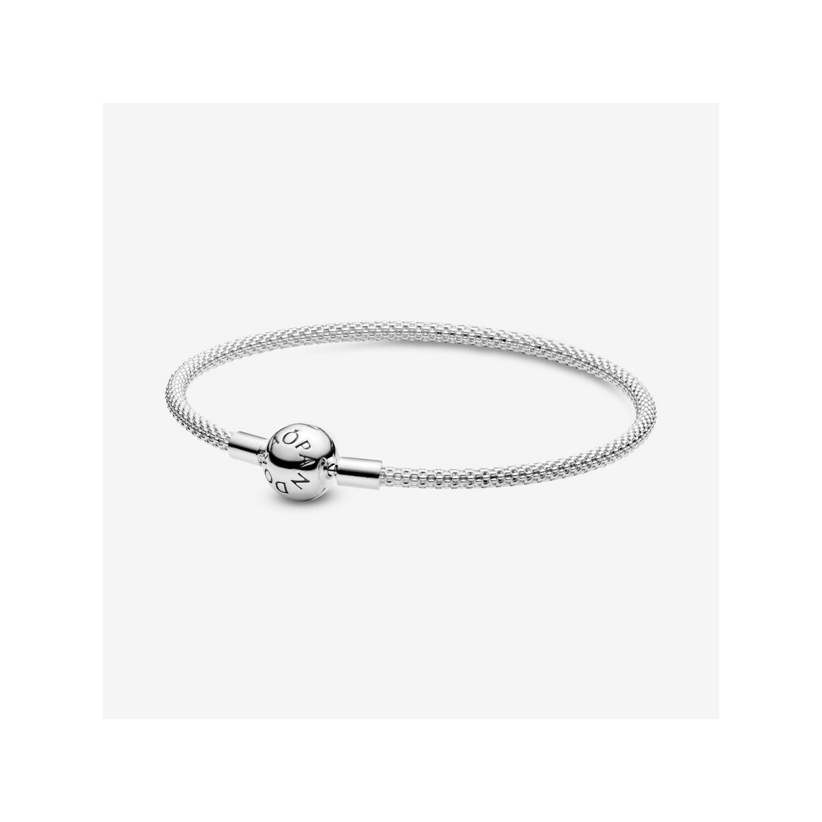 PULSERA PLATA PANDORA MALLA - 596543-21