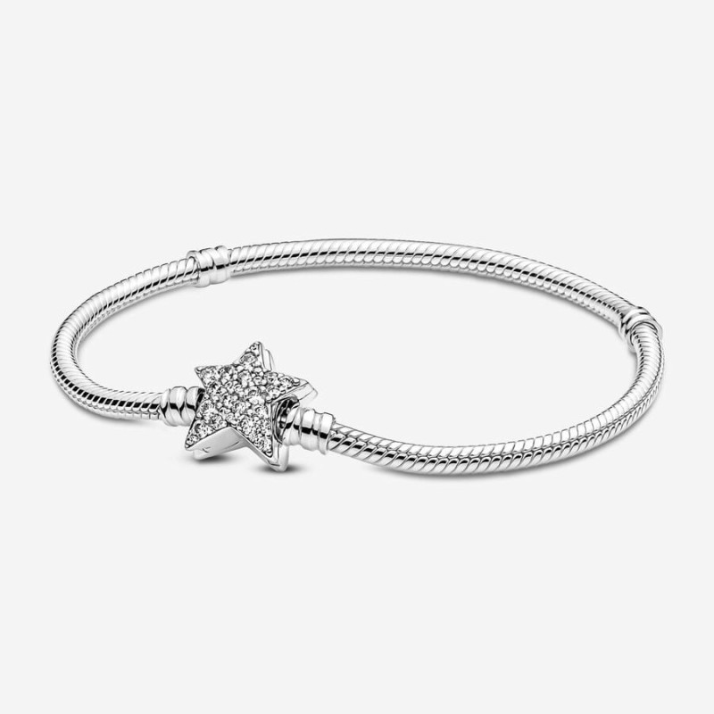 PULSERA PANDORA CIERRE ESTRELLA CIRCONIT - 599639C01-19