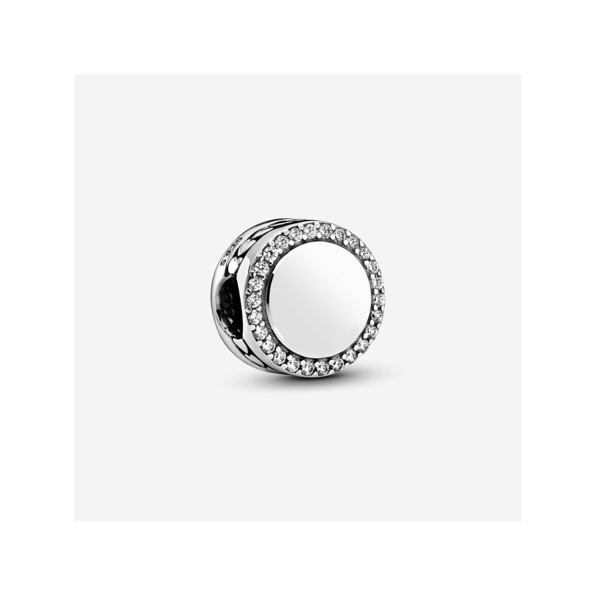 Charm de Botón Brillante para Grabar - 798747C01