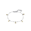 PULSERA PLATA DE LEY BAÑO RODIO ORO SRA JEW - 1338P000-30