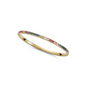 PULS ACERO DORADO CIRCONITAS COLOR SRA.  - 1357P01012