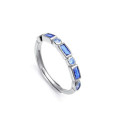ANILLO PLATA DE LEY BAÑO RODIO CIRC SRA  - 9121A015-33