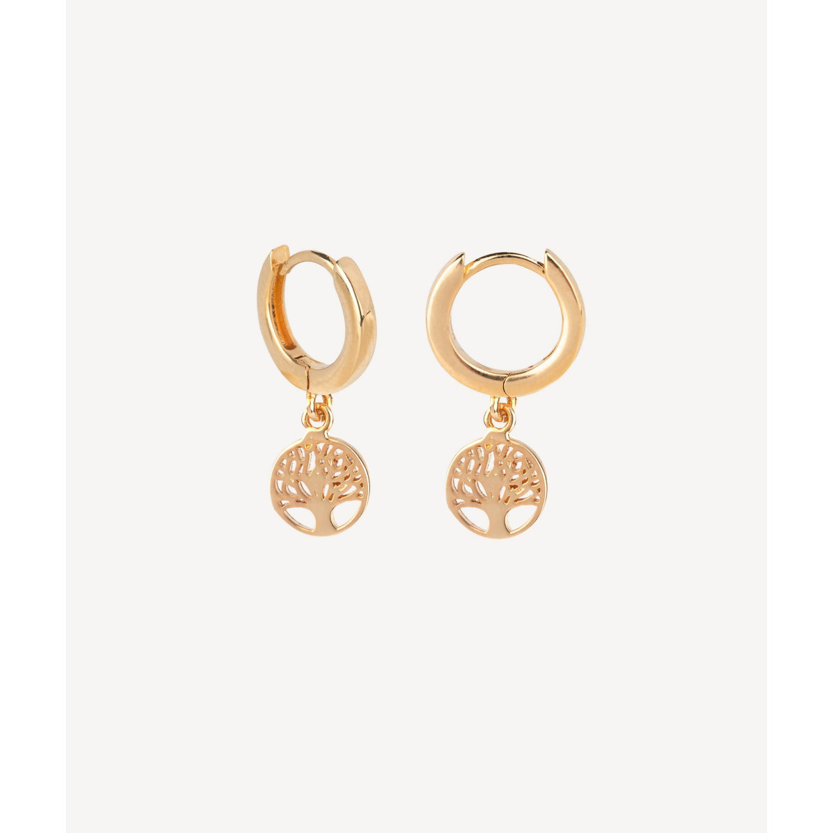 PENDIENTES  VIDAL & VIDAL ARO ARTICULADO ÁRBOL VIDA - G3354A