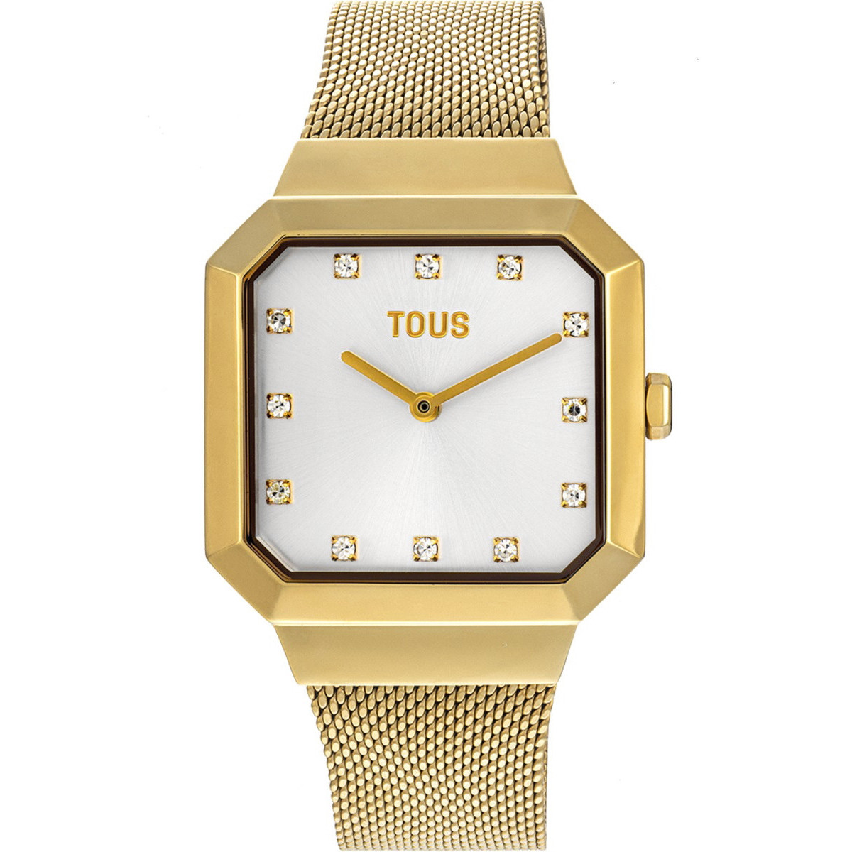 RELOJ TOUS KARAT SQUARED MILANESA DORADO - 300358062