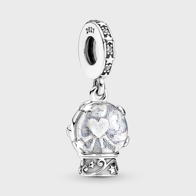 ABALORIO PANDORA BOLA DE NIEVE MURANO - 790027C01