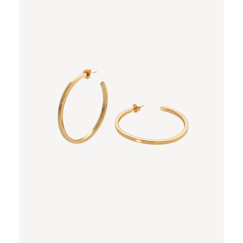 PENDIENTES VIDAL&VIDAL AROS CUADRAD CHAP - G1767B