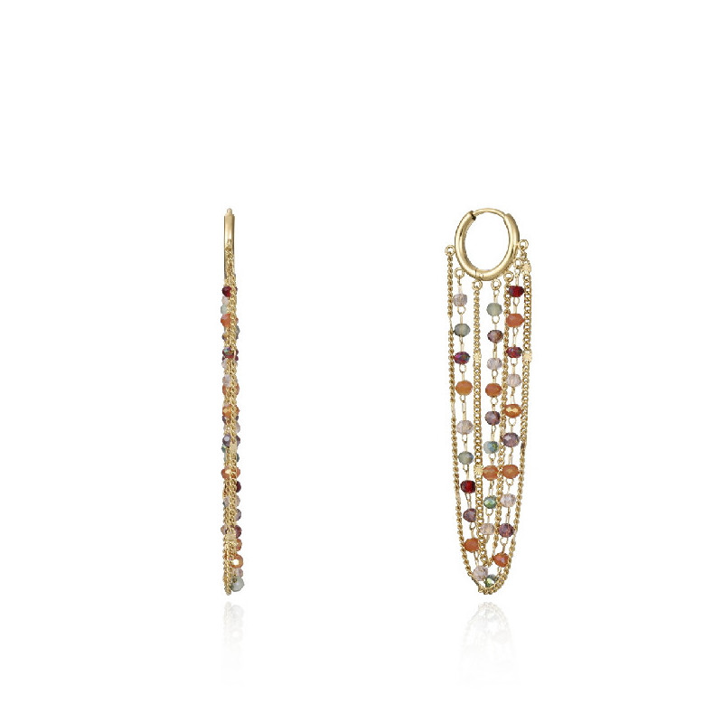 PEND ACERO IP DORADO PIEDRAS SRA FN - 14043E01012