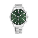 RELOJ TOMMY HILFIGER RYDER MULTIF DE 44MM AC ESF VERD C/DET E - 1710499