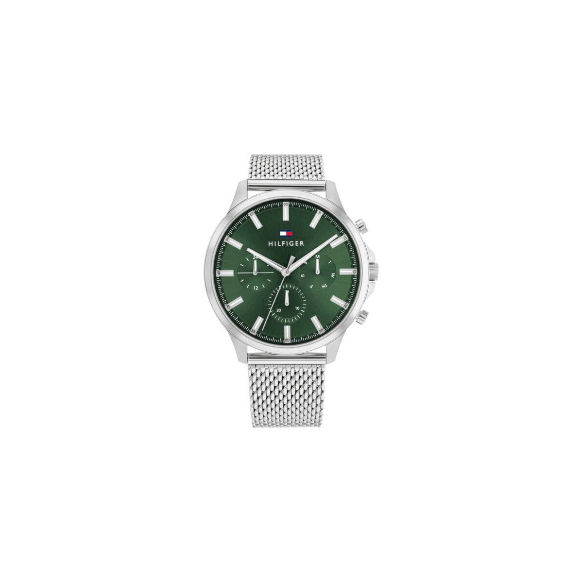 RELOJ TOMMY HILFIGER RYDER MULTIF DE 44MM AC ESF VERD C/DET E - 1710499