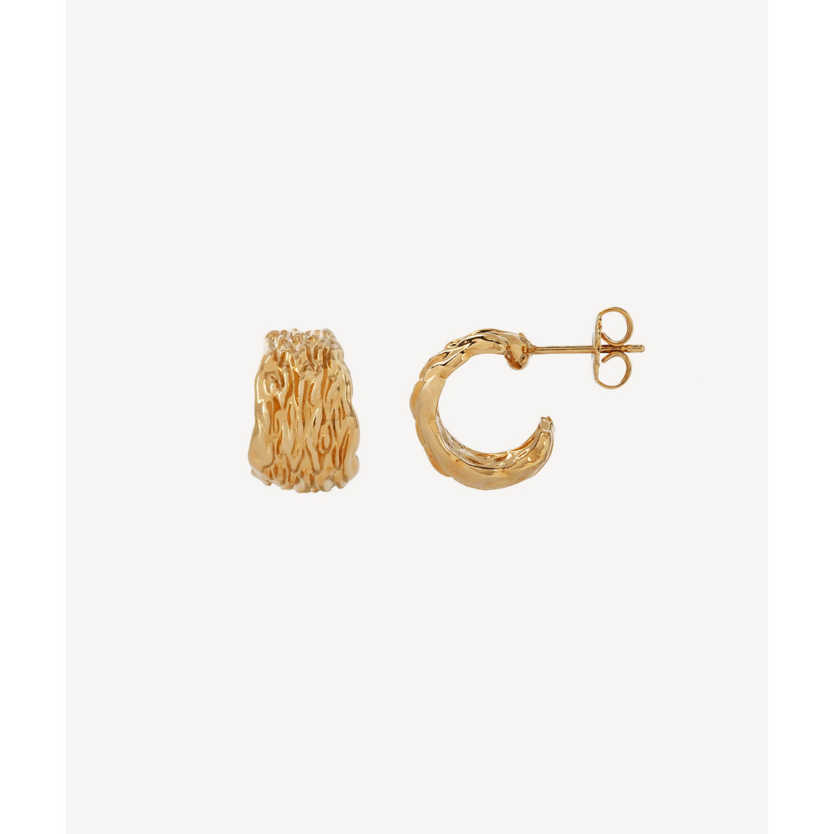 PENDIENTES VIDAL&VIDAL AROS CHAPAD ORO - X47449