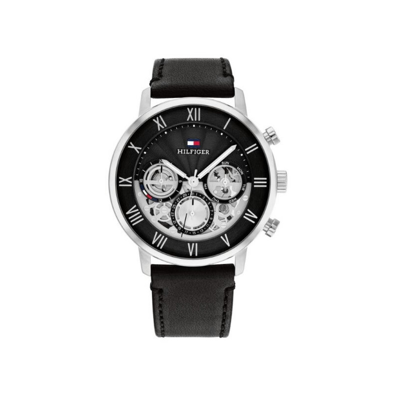 RELOJ TOMMY HILFIGER LEGEND PIEL NEGRO - 1710565