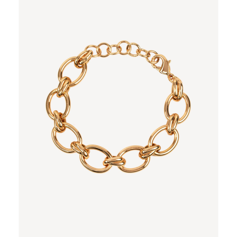 PULSERA VIDAL&VIDAL ESLABONES CHAP ORO - X4643516