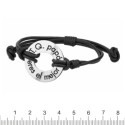 PULSERA PLATA Y PIEL MARDUK T.Q. PAPA - 00757-PA04