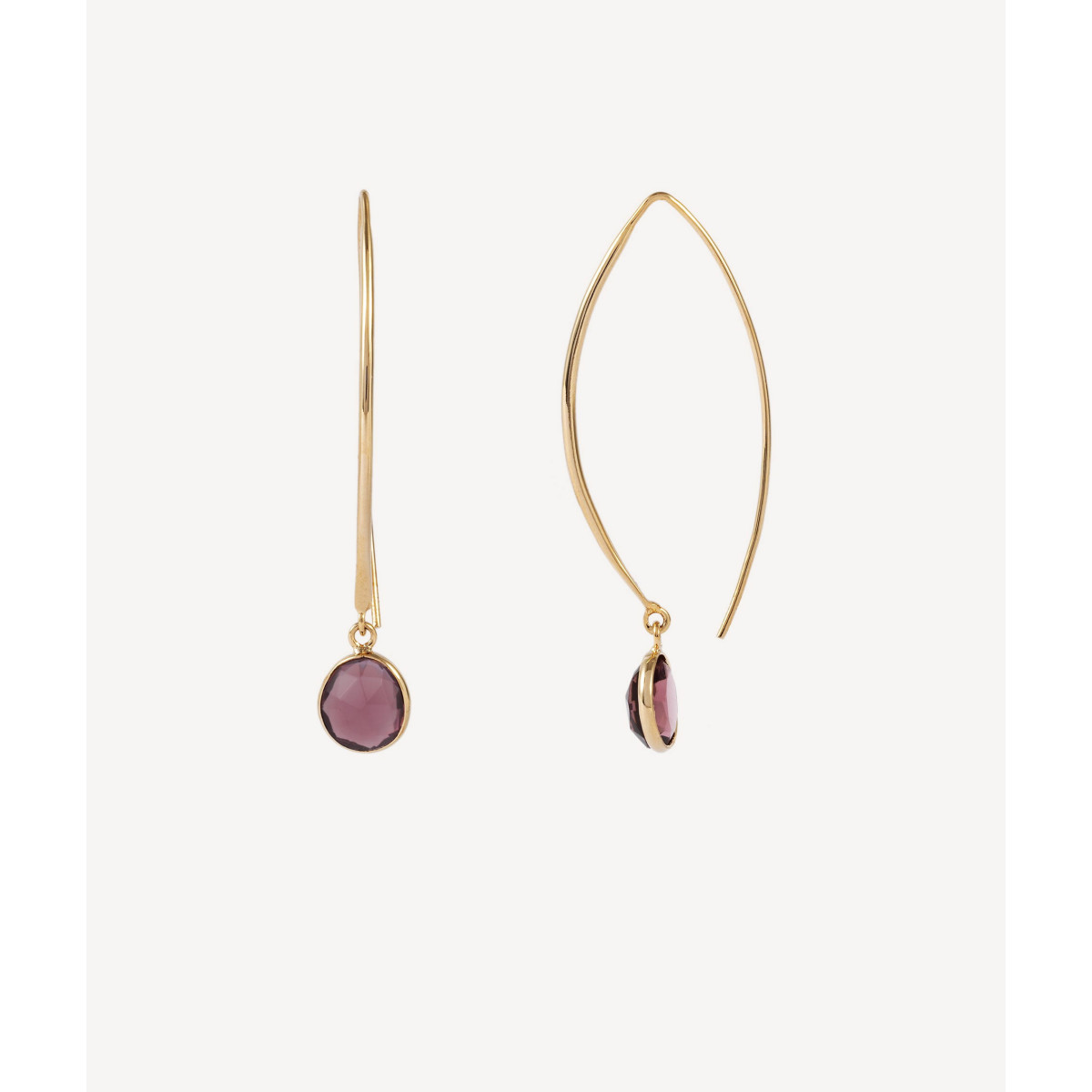 PENDIENTES VIDAL&VIDAL DORAD LARGOS - X47147