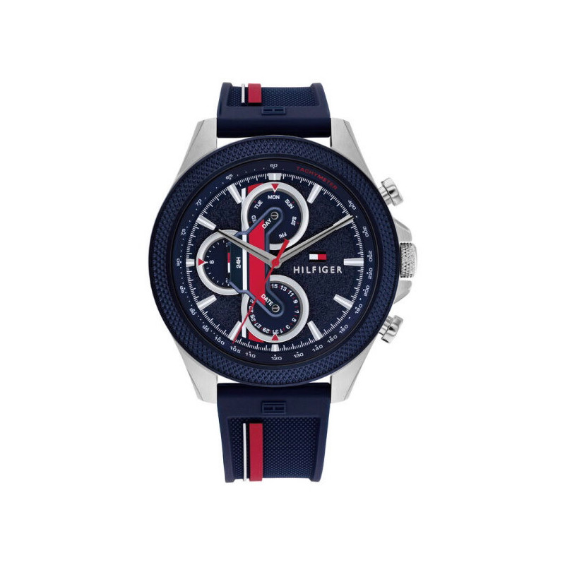 RELOJ TOMMY HILFIGER CLARK CAUCHO AZUL - 1792083