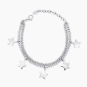 PULSERA ACERO PREPPY 2 JEWELS ESTRELLAS - 231793