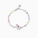 PULSERA PLATA MABINA UNICORNIO - 533491