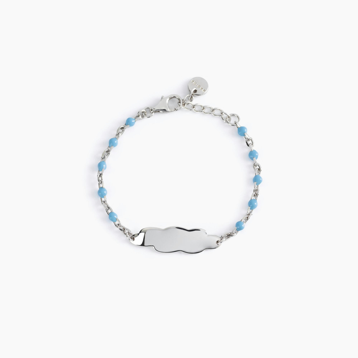 ESCLAVA PLATA MABINA NUBE AZUL - 533494