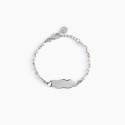 ESCLAVA PLATA MABINA NUBE ROSA - 533495