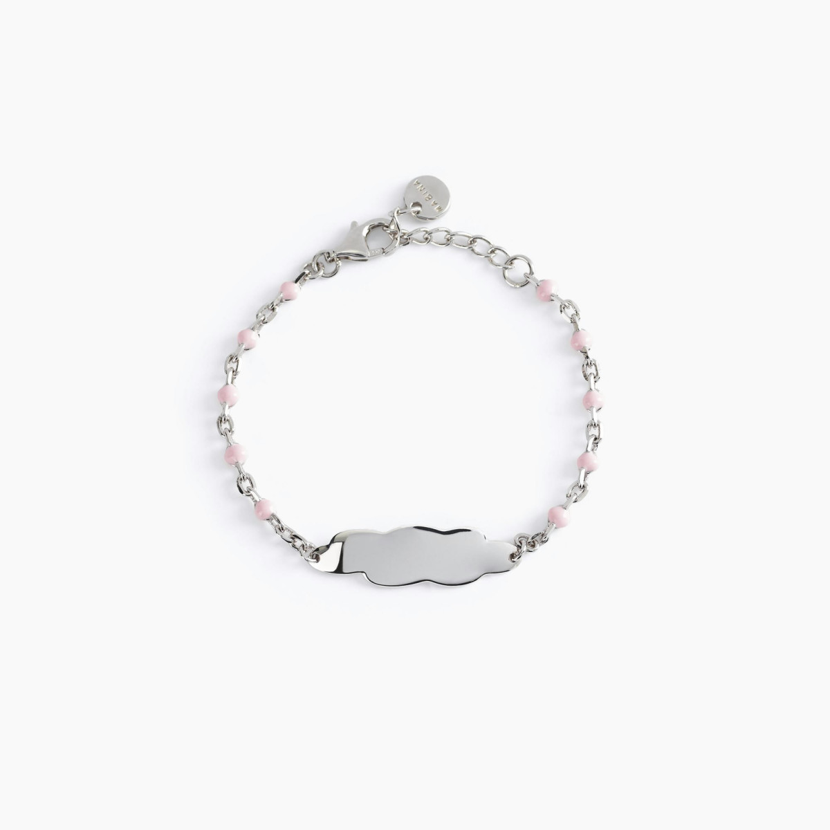 ESCLAVA PLATA MABINA NUBE ROSA - 533495