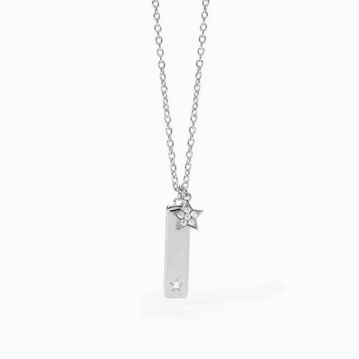COLGANTE PLATA ESTRELLA MABINA - 553510