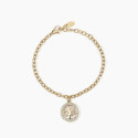 PULSERA DE ACERO DORADO 2 JEWELS - 232294