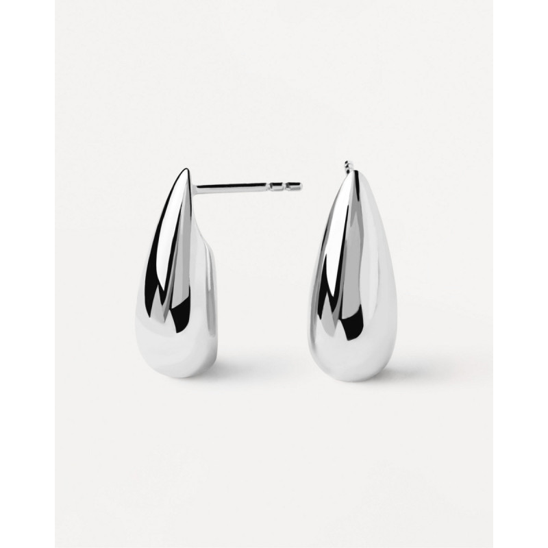 PENDIENTES PLATA PDPAOLA LARGE SUGAR - AR02-881-U