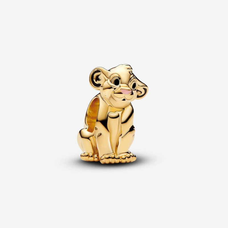 ABALORIO SIMBA REY LEON DORAD PANDORA - 763376C01
